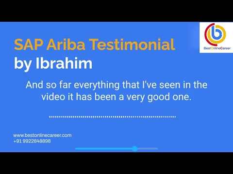 Learner Testimonial