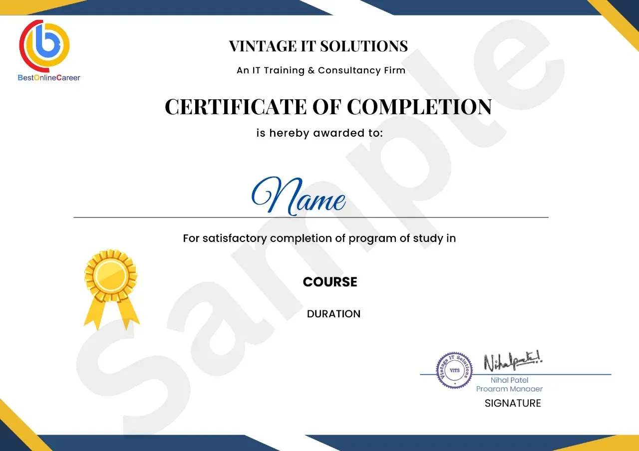 Certificate of Participation